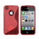 Housse Silicone Wave iPhone 4