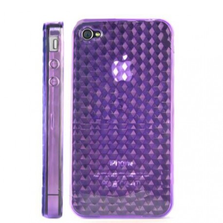 Etui Silicone Diamond iPhone 4