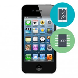 Front Screen + Back iPhone 4 repair service