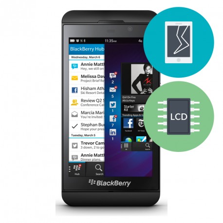 Repair Screen BlackBerry Z10