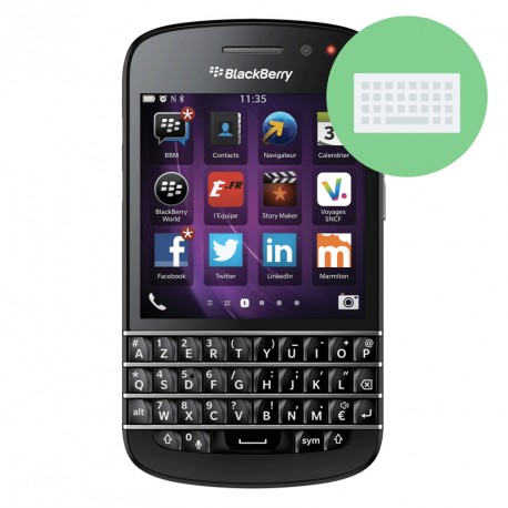 Réparation Clavier BlackBerry Q10