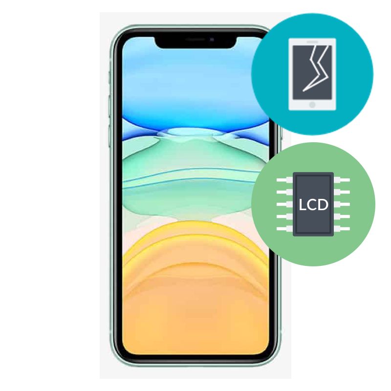 Réparation Ecran iPhone 11, Ecran Cassé