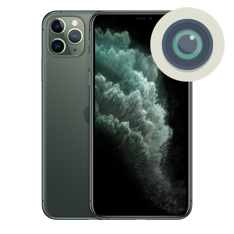 iphone 11 pro camera lens broken