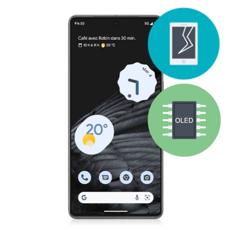 Réparation Ecran Google Pixel 7