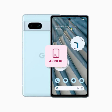 Broken Back Glass Google Pixel 7A Repair | Remplacement Front Glass ...